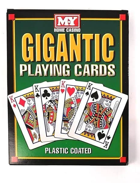 Jumbo playing cards