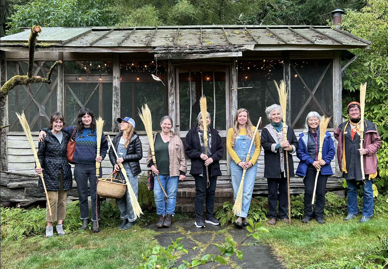 Weave a Cobwebber Broom @ Cultus Bay Gardens