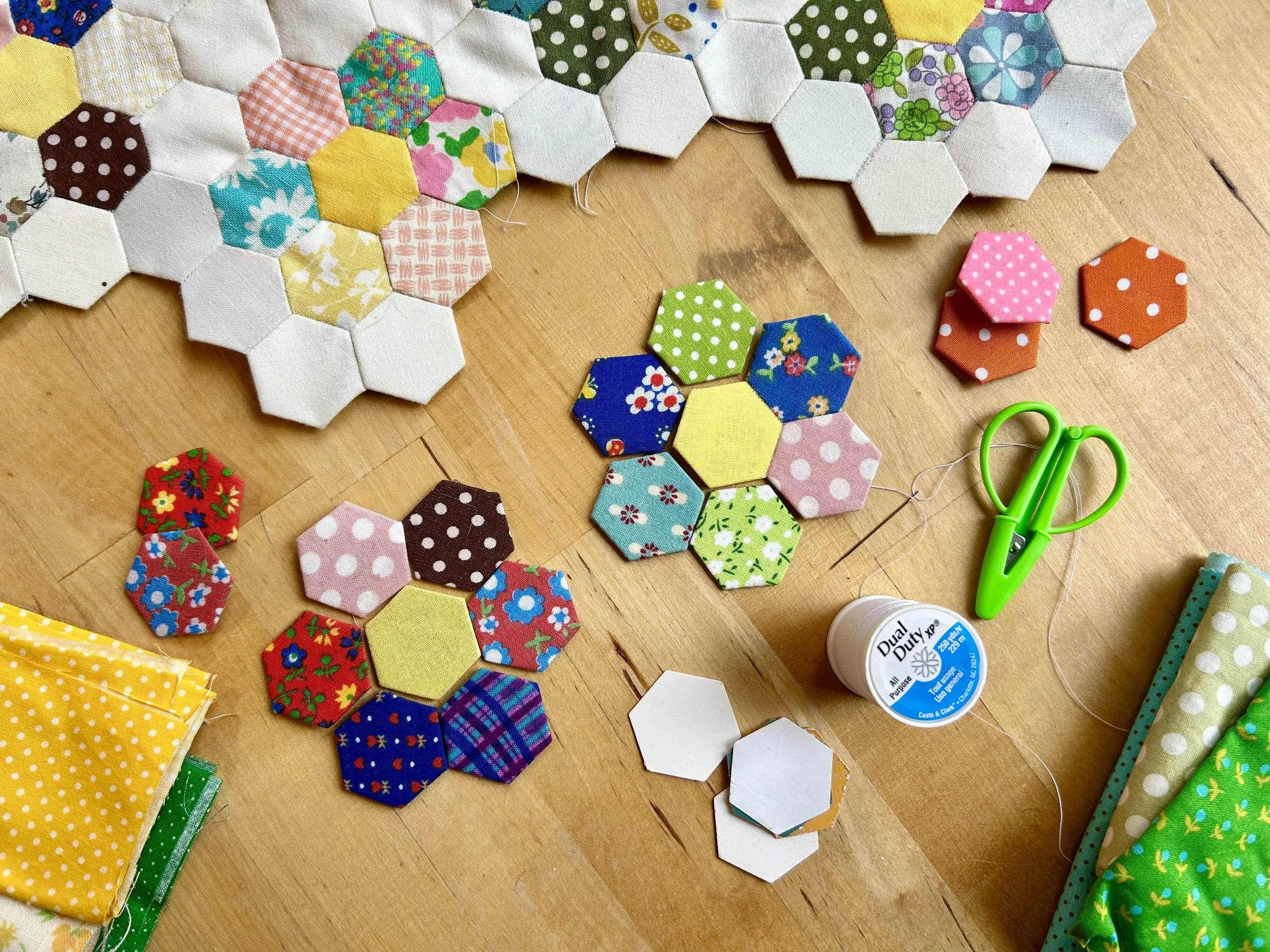 Introduction to English Paper Piecing @ The Shoreline Tool Library