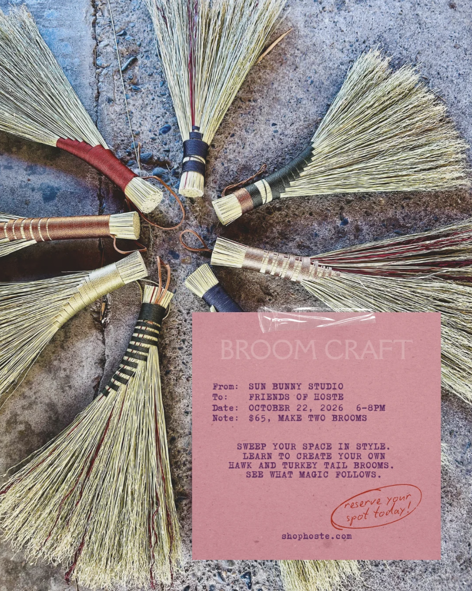 Broom Making @ Hoste