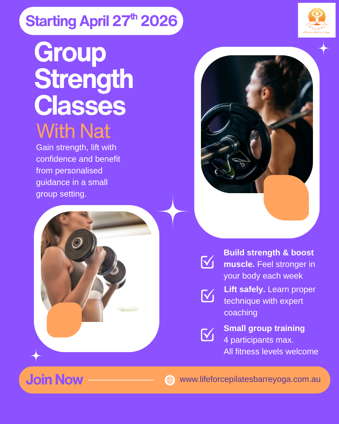 Small Group Strength Classes
