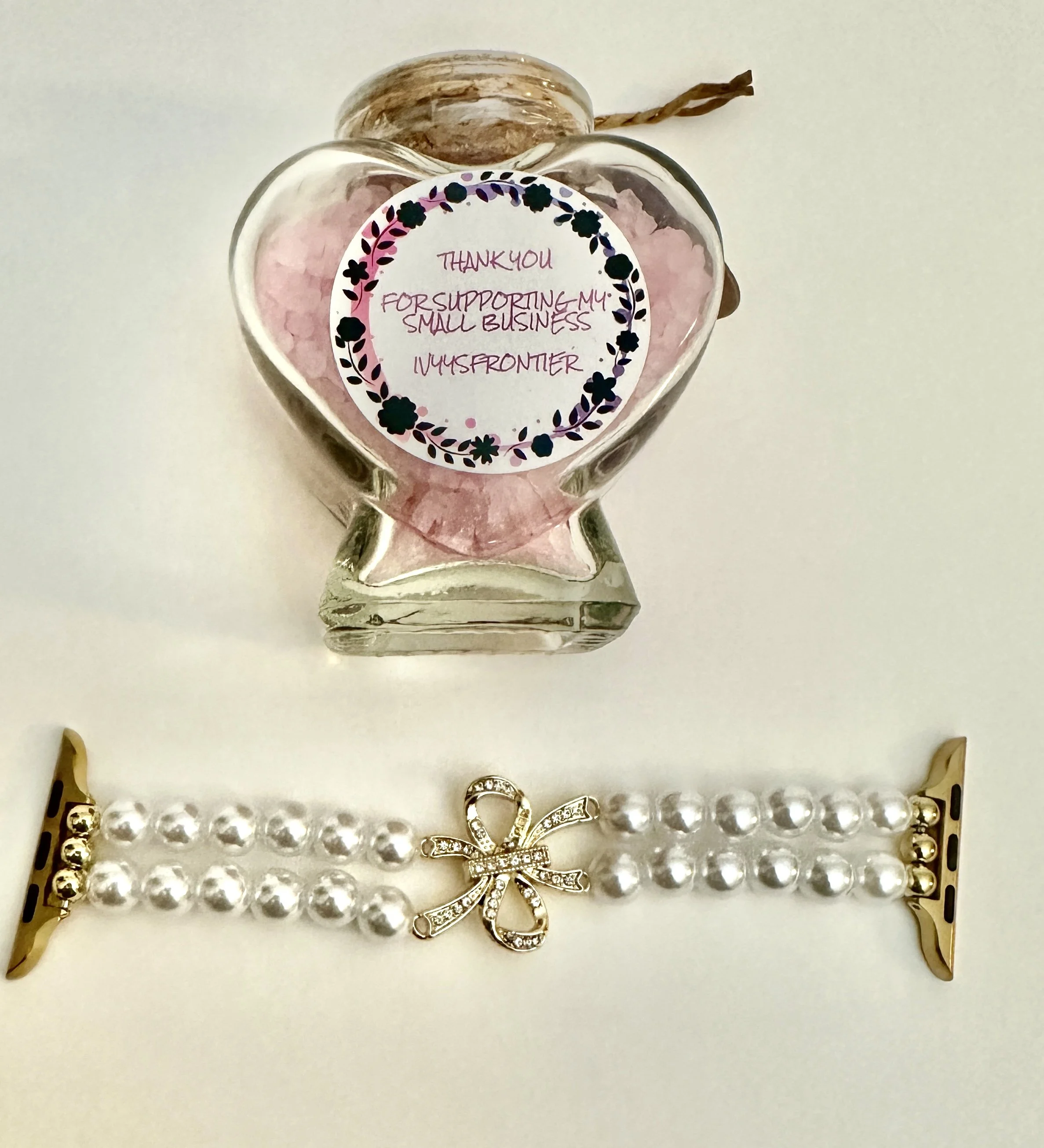 Ribbon Pearl IWatch Band