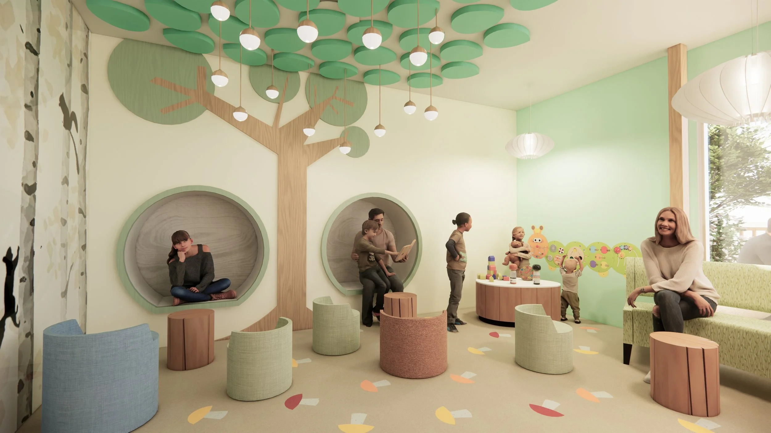 Designing for the Body and Brain: Healthcare, Schools, and Biophilia