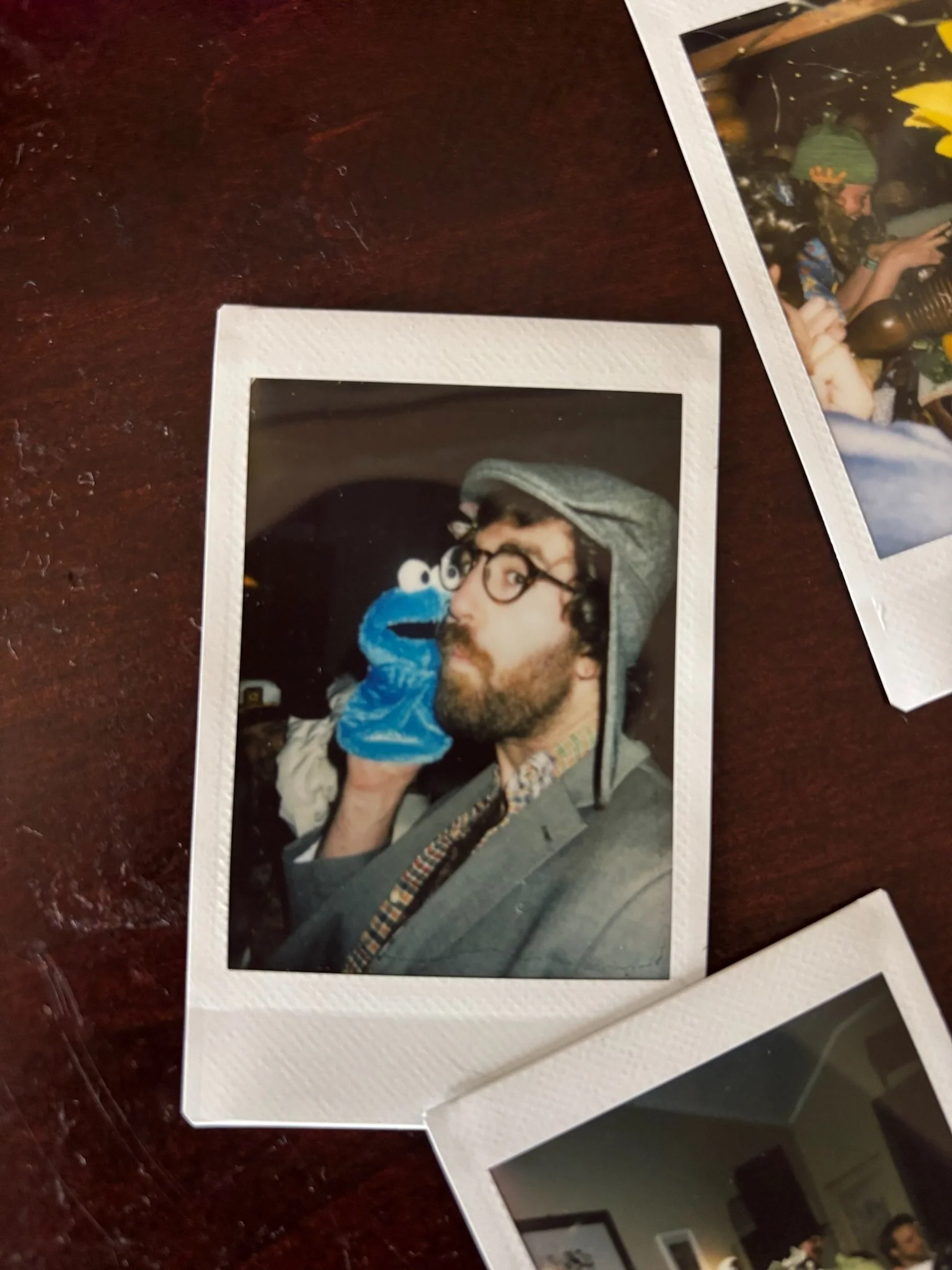 Kyle and his puppet, Michael