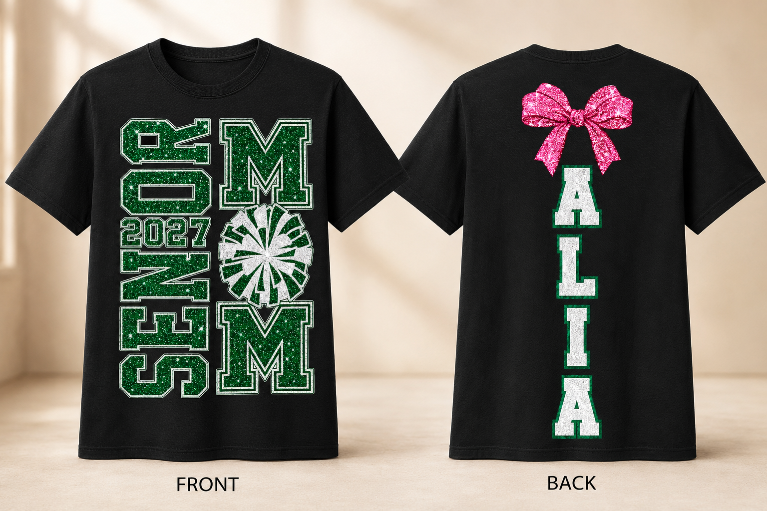 Senior Mom Glitter