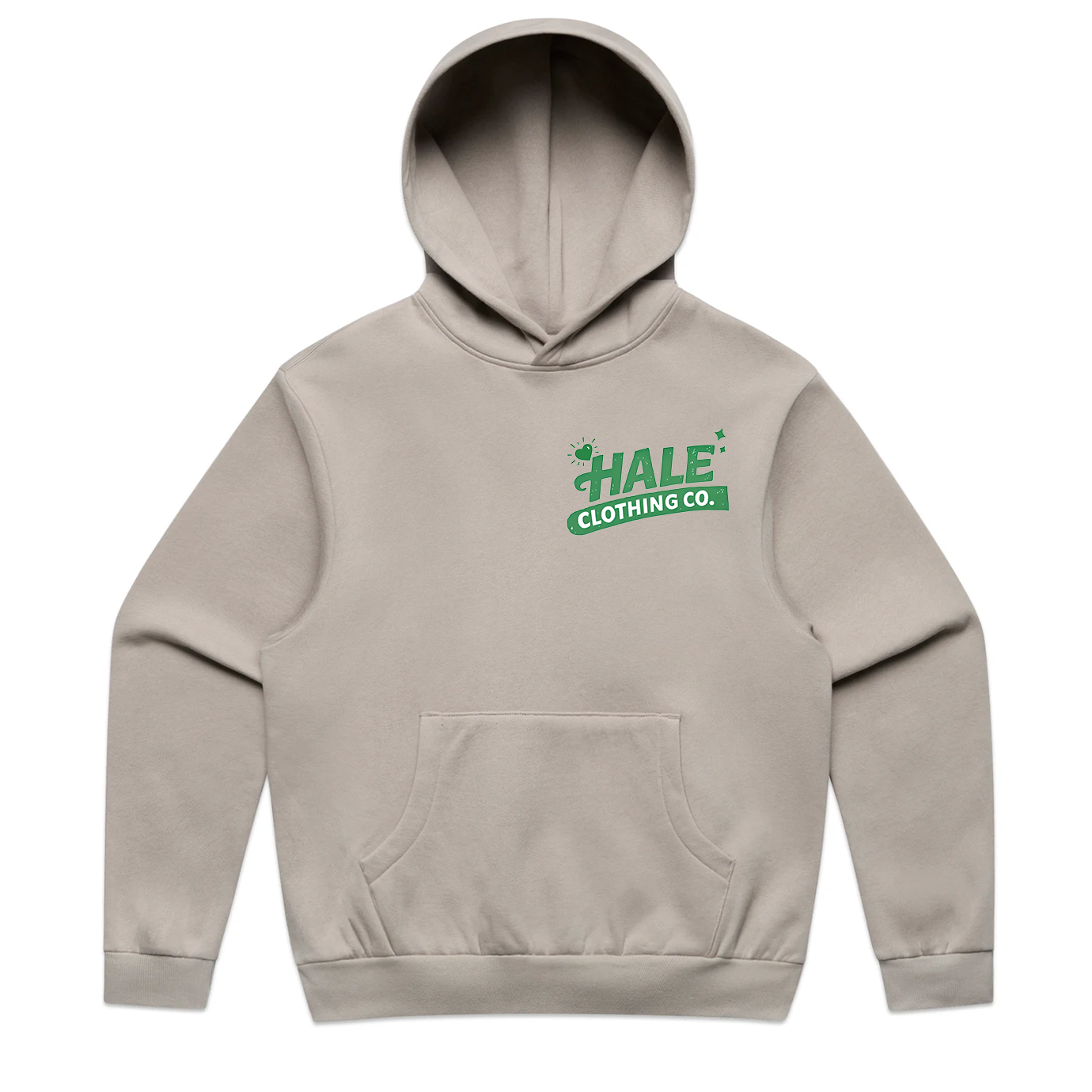 SPread The Love Hoodie - (Light Brown) Front Design.png