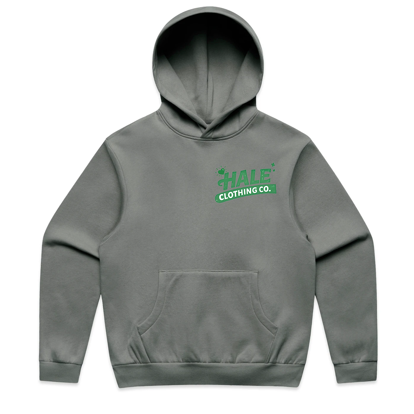 SPread The Love Hoodie - (Grey) Front Design.png