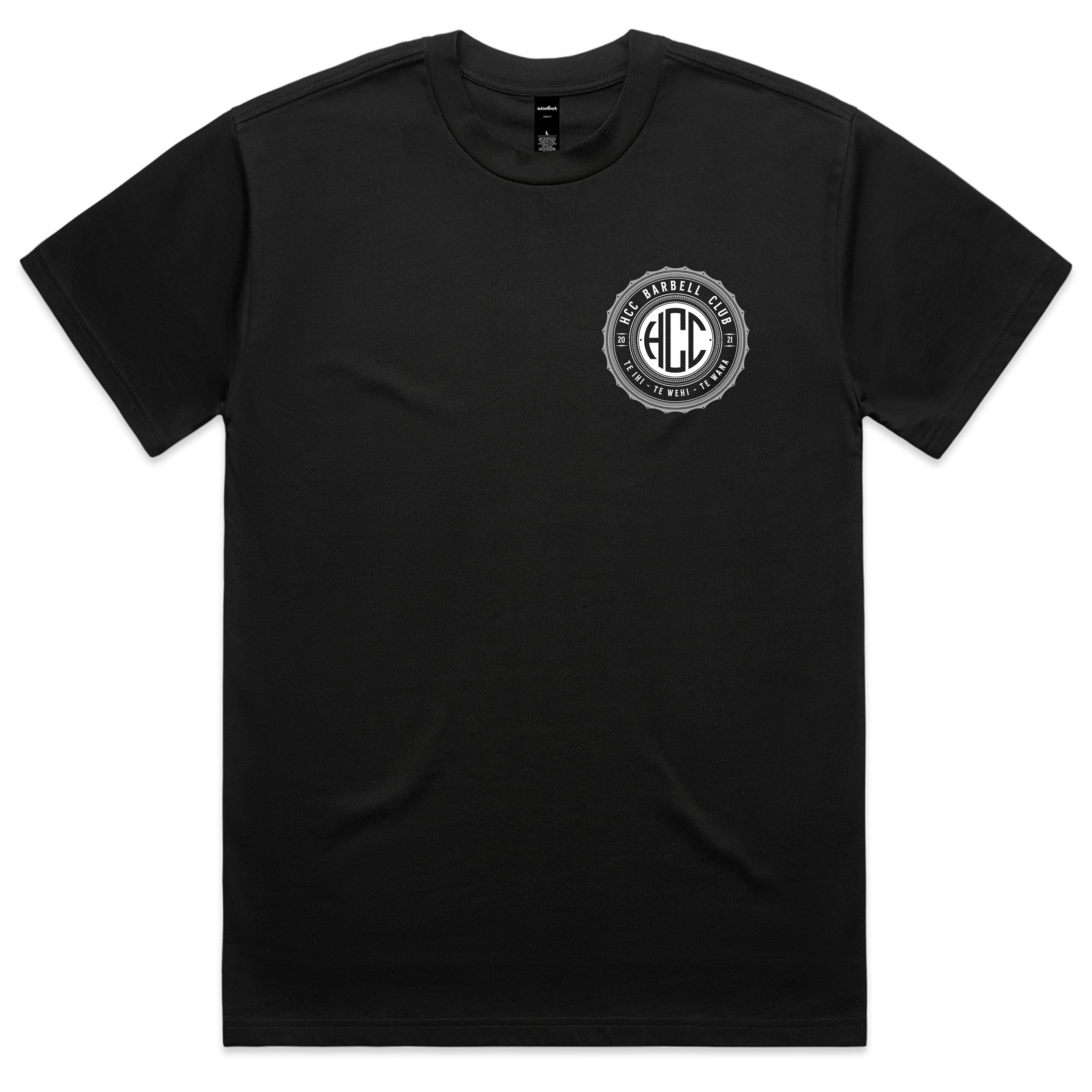 HCC Barbell Club Heavy Tee 2026 (Front) - Black.png