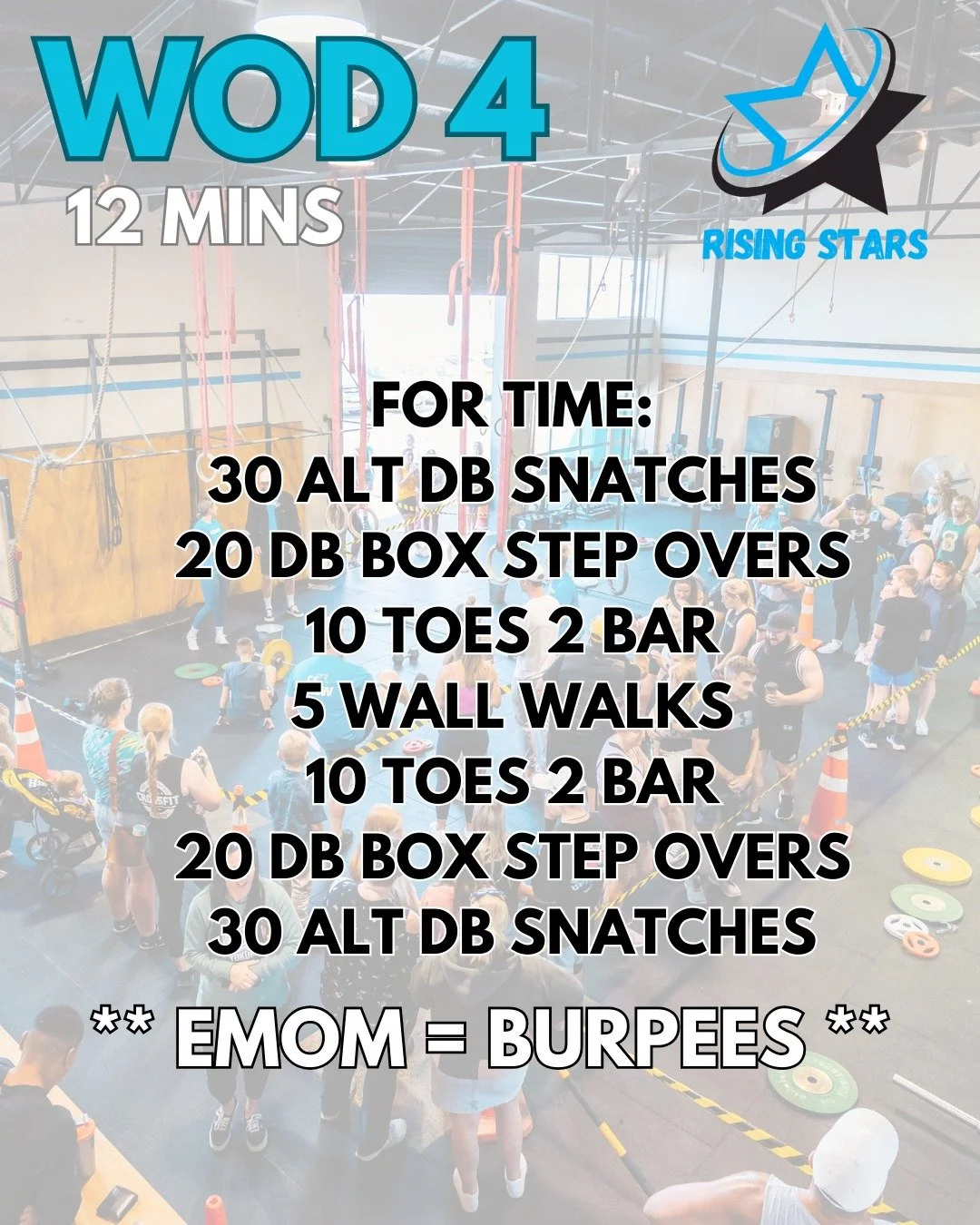 🚓 RISING STARS WOD 4 &ndash; Its time to bring it home! 🚓

Last workout of the day and it feels like we saved the best for last.

You ever see a wod on paper and think 'oh yeah that looks all good........😏!!

‼ Specific grade details have been ema