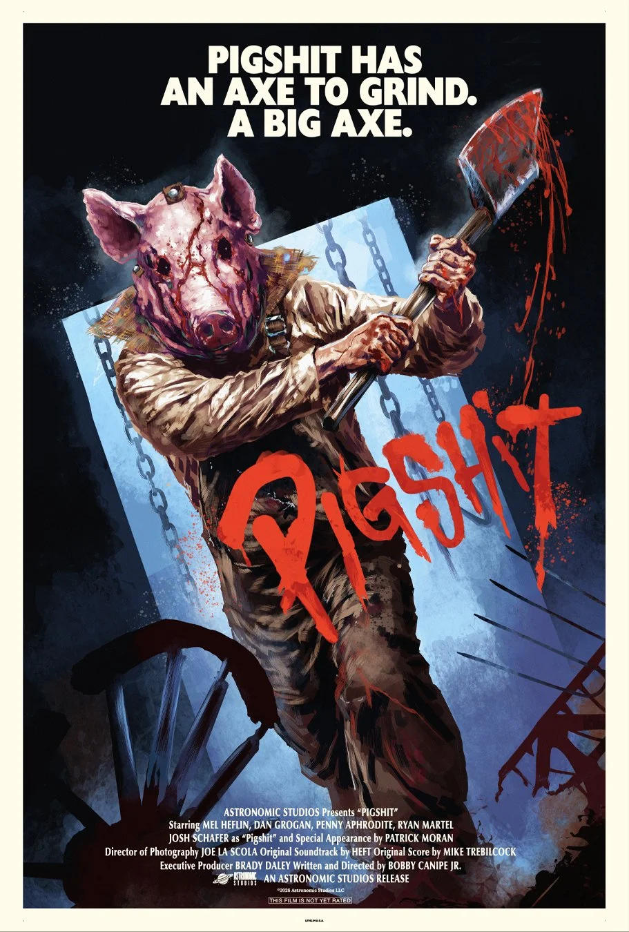 First Grandma Visited and now Uncle Frank’s Coming to visit &amp; He brought some '“Pigshit”… Art!