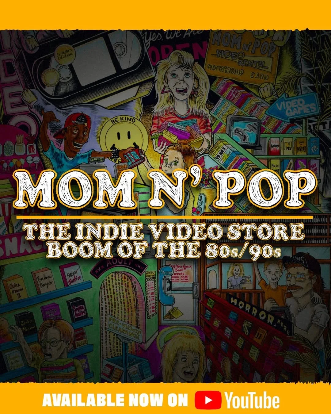 No Late Fees! In Fact this Video Store Doc is free! Plus New Shirts!