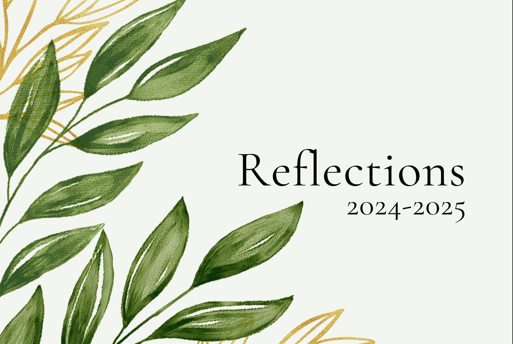 2024-2025 Reflection Guide 