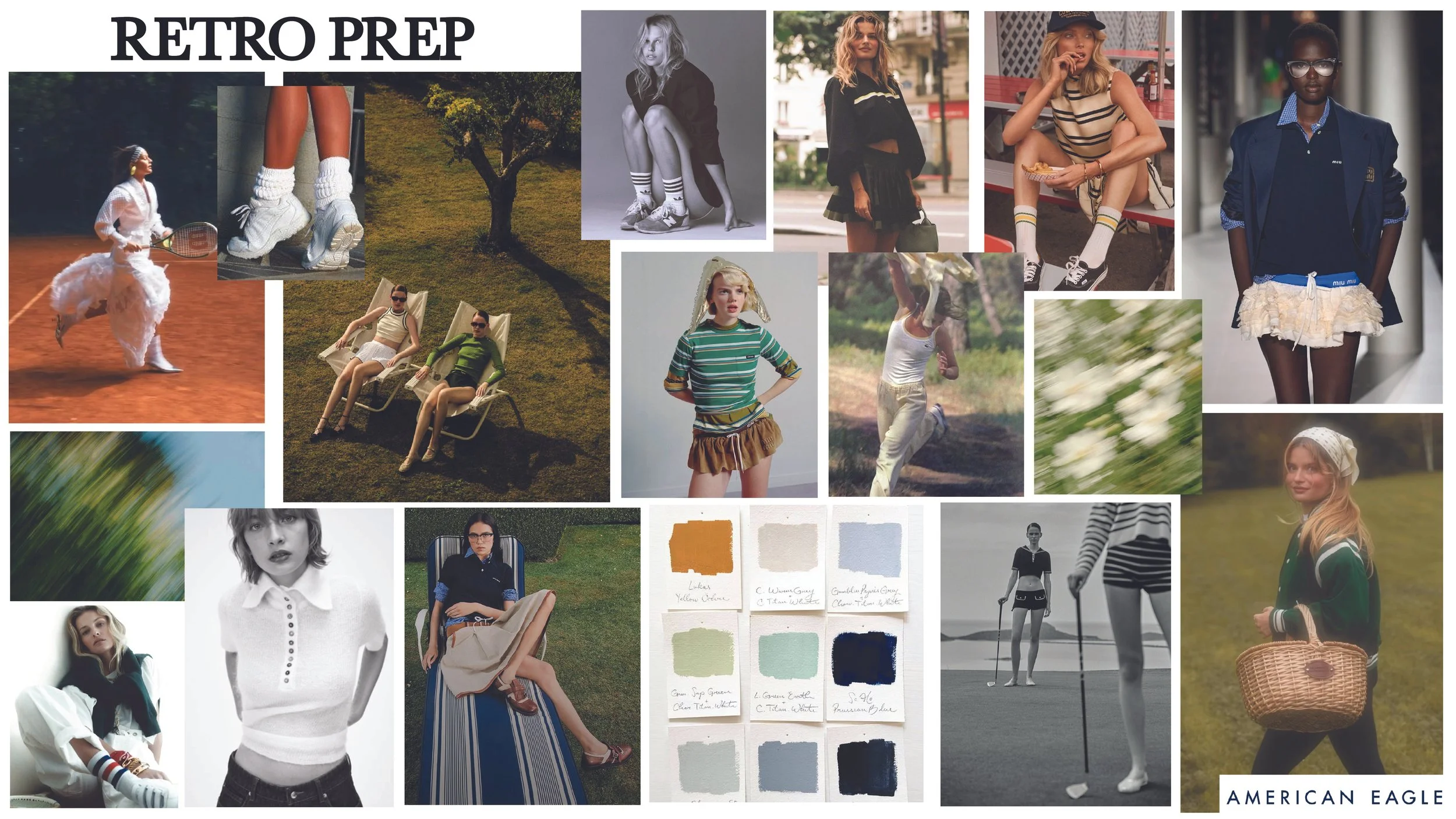 RETRO PREP MOOD BOARD