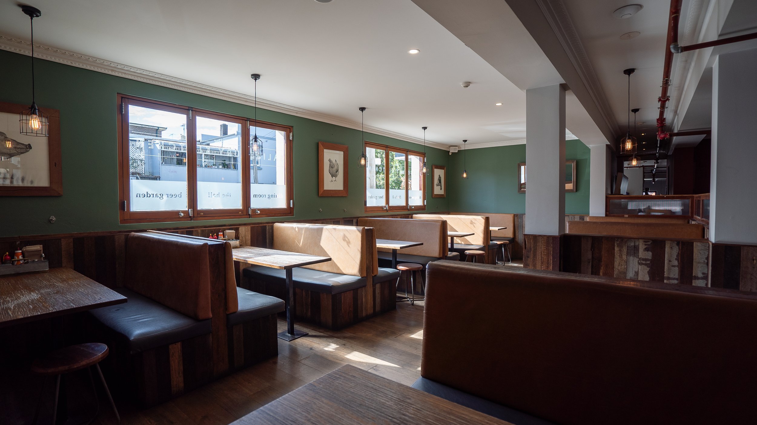 The Booths - Suitable for up to 50 people