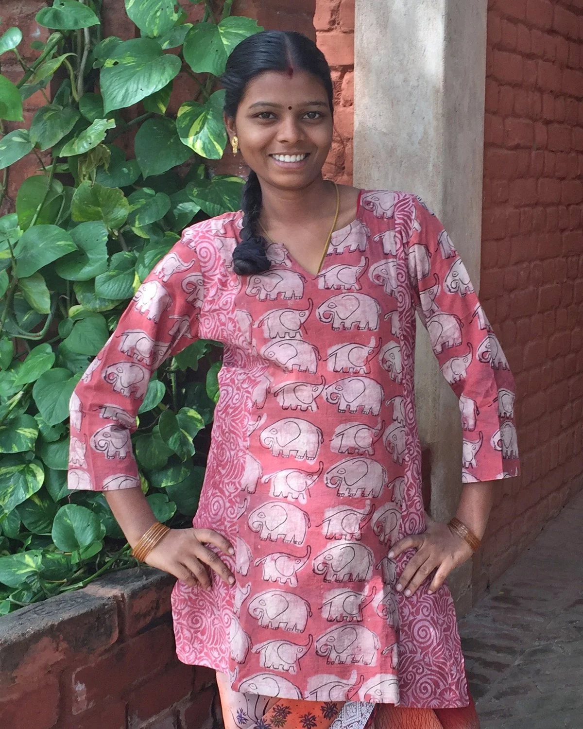 Mariame Tunic Block Print