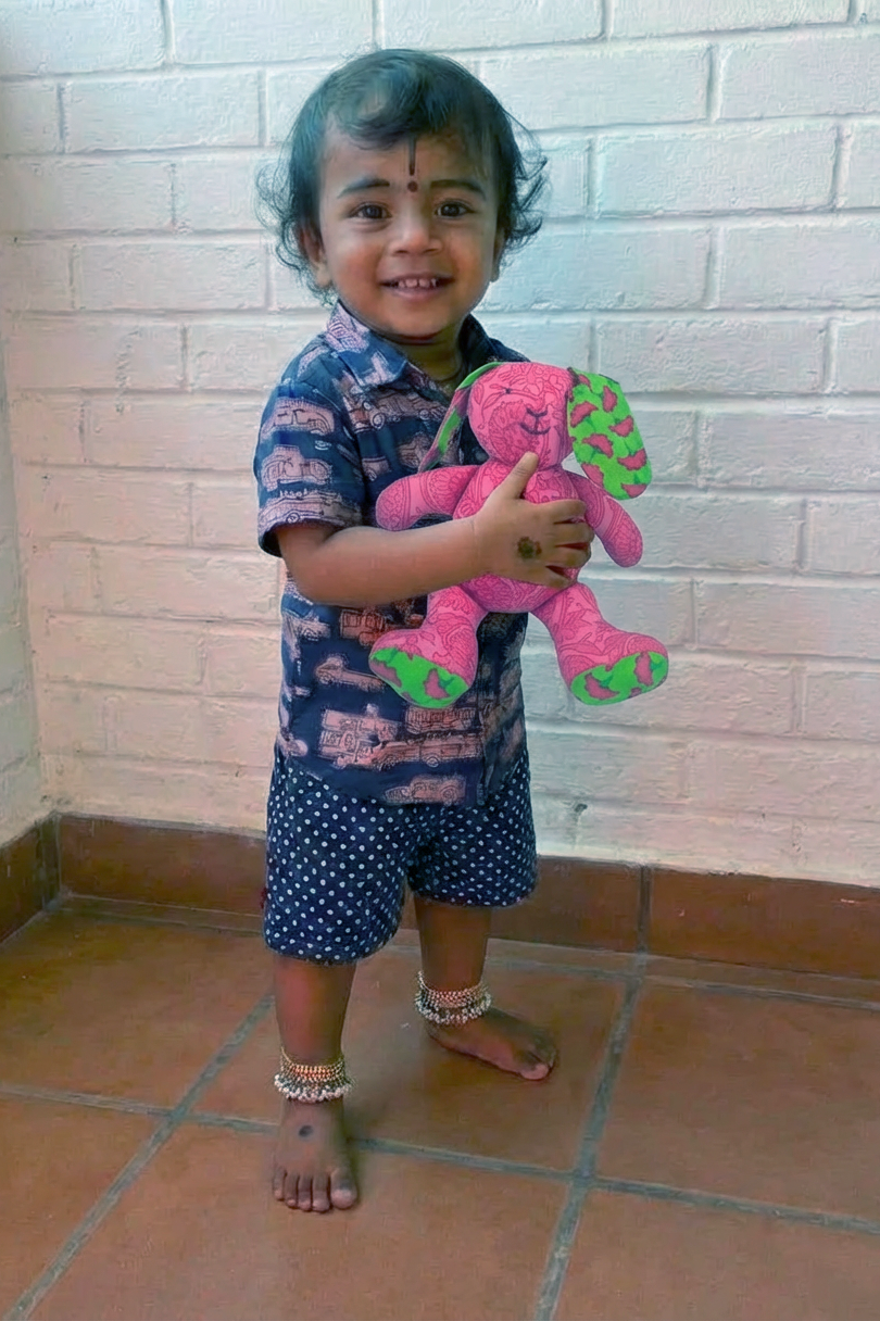 Child and Teen Shorts paired with Boys Shirt