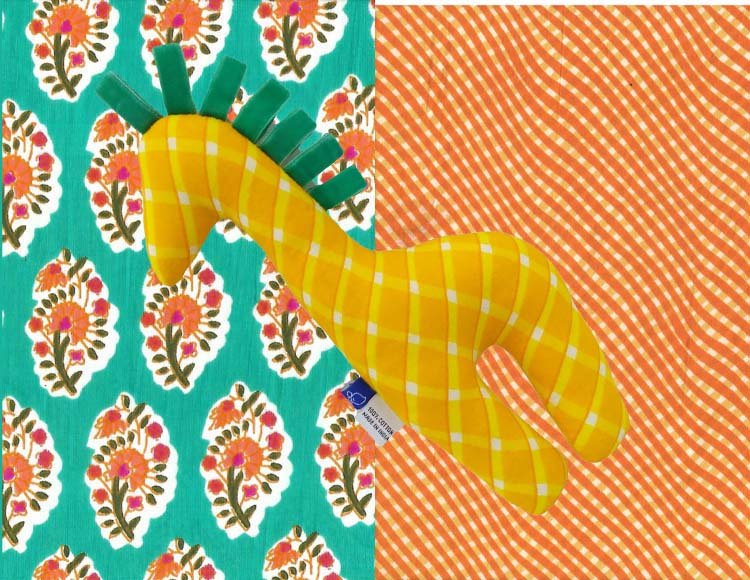 Ribbon Giraffe Quilt Set