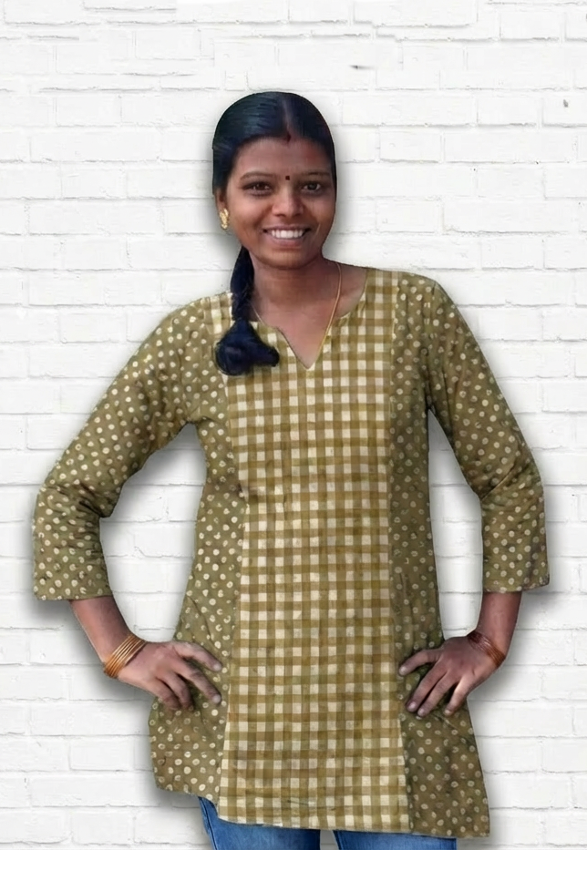Mariame Tunic Block Print