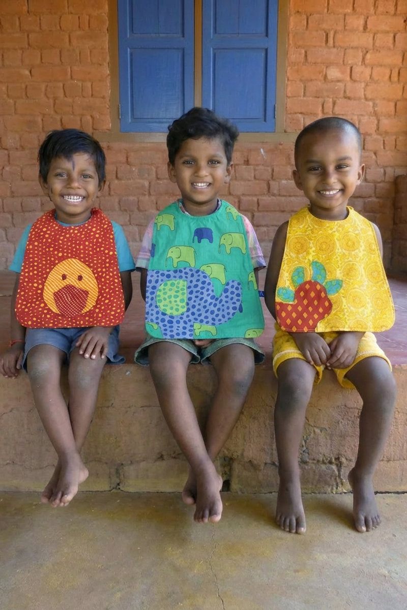 Applique Toddler Bib