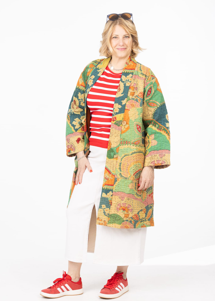 Kantha Coat