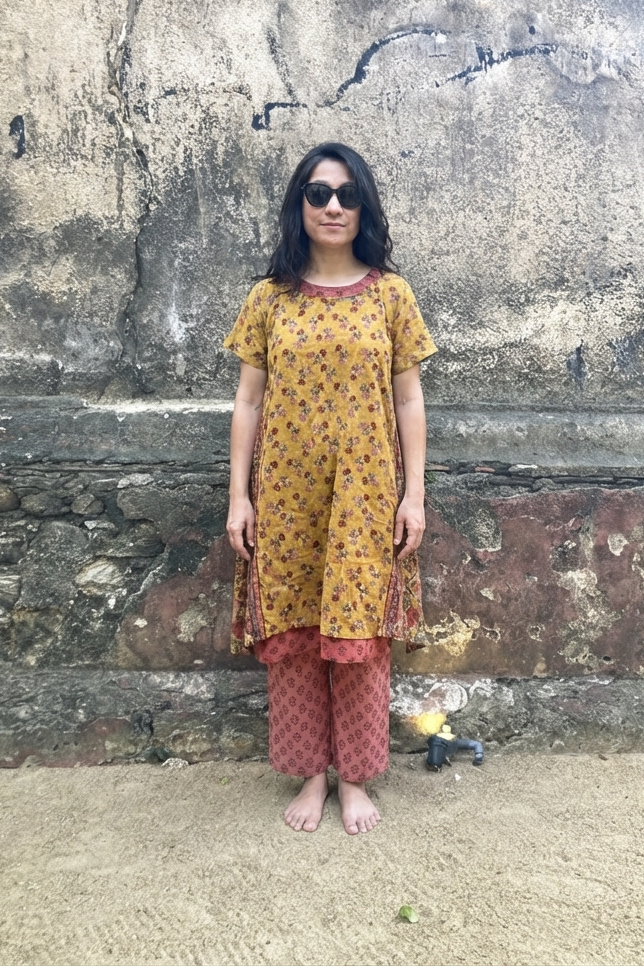 Chaingmai Charm Tunic with Thai Wrap Pants