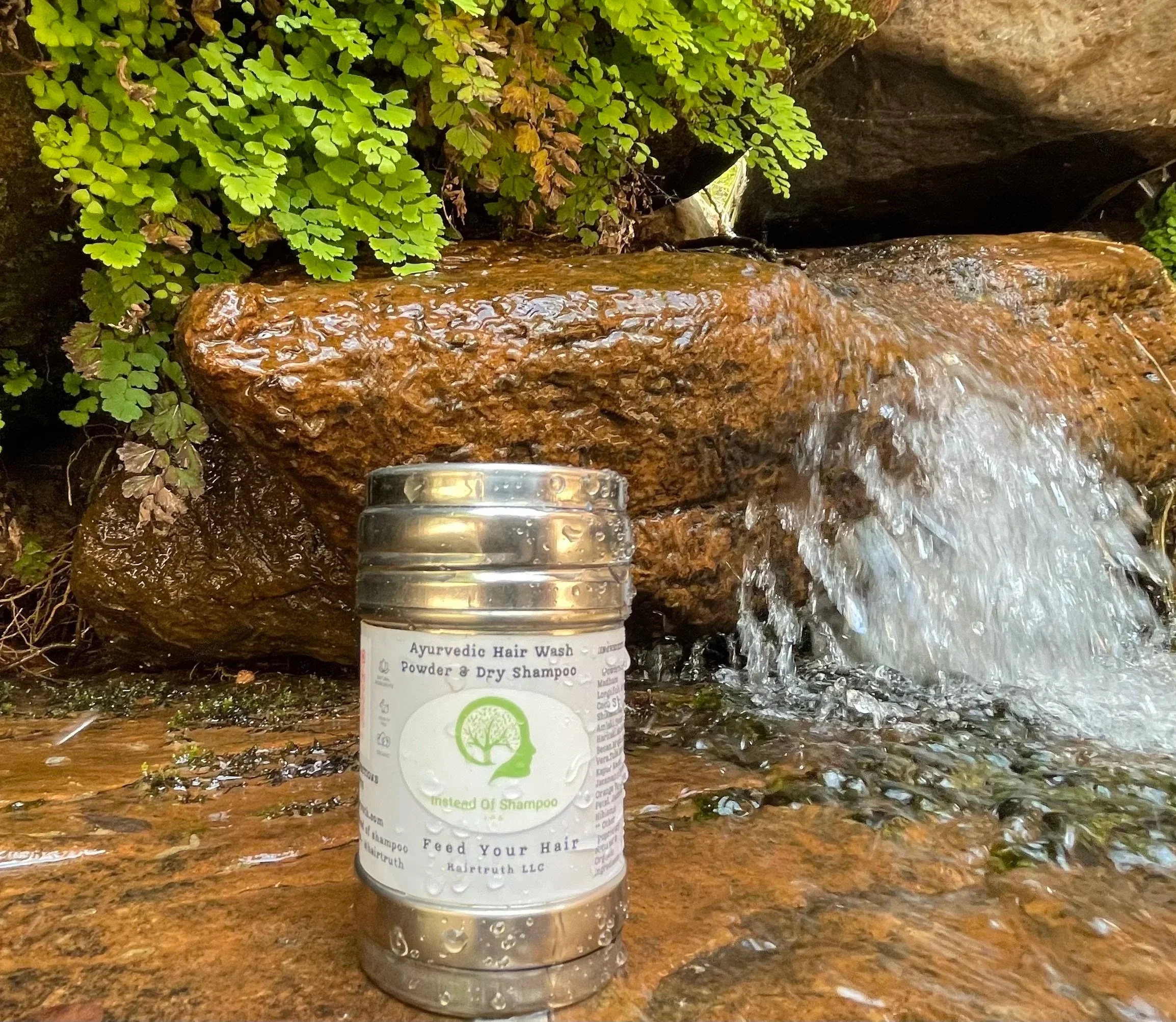 Shampoo Powder w/ Eco Container