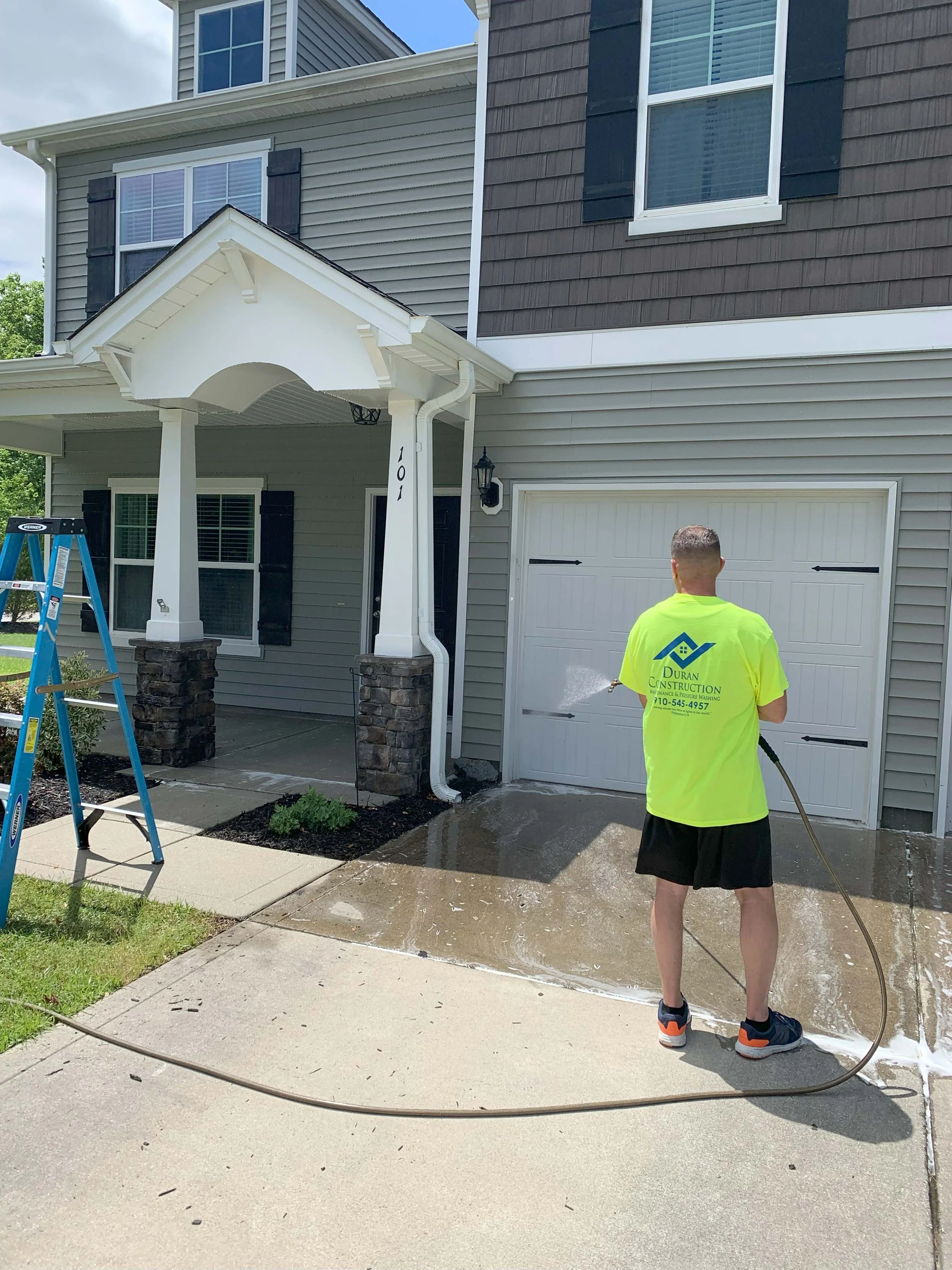 Pressure Washing Jacksonville NC Camp Lejeune Swansboro Richlands Onslow County North Carolina
