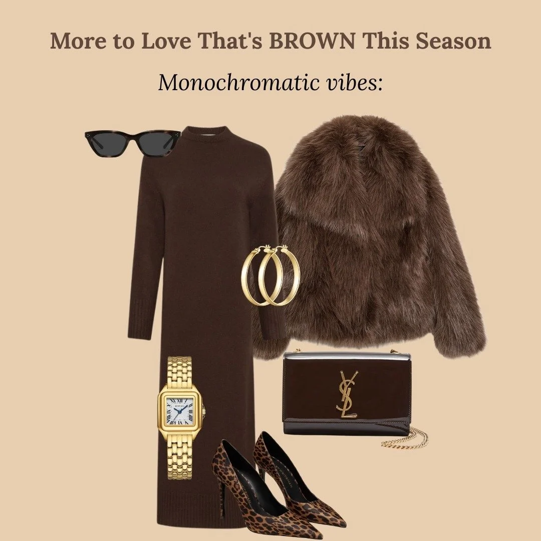 This season, there is so much more to love that's brown, especially when it comes to the pieces that build your entire wardrobe. Stop relying on stark black and start leaning into these warmer, richer foundation items.
Now you know the secret to maki