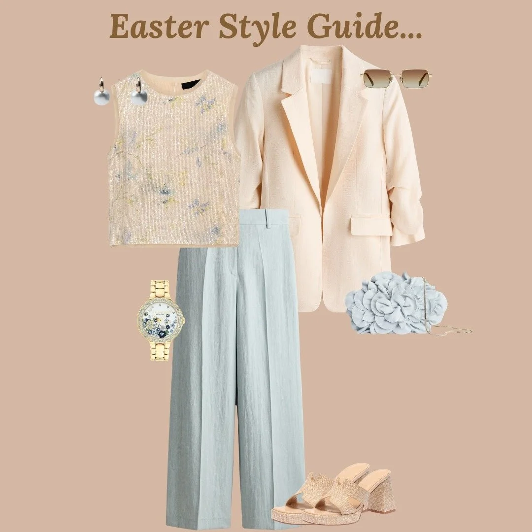 Whether it&rsquo;s a morning service, a backyard egg hunt, or a seated family dinner&mdash;your Easter look should feel as good as the occasion.
I&rsquo;ve curated a range of inspiration to take the guesswork out of getting dressed. From soft pastels
