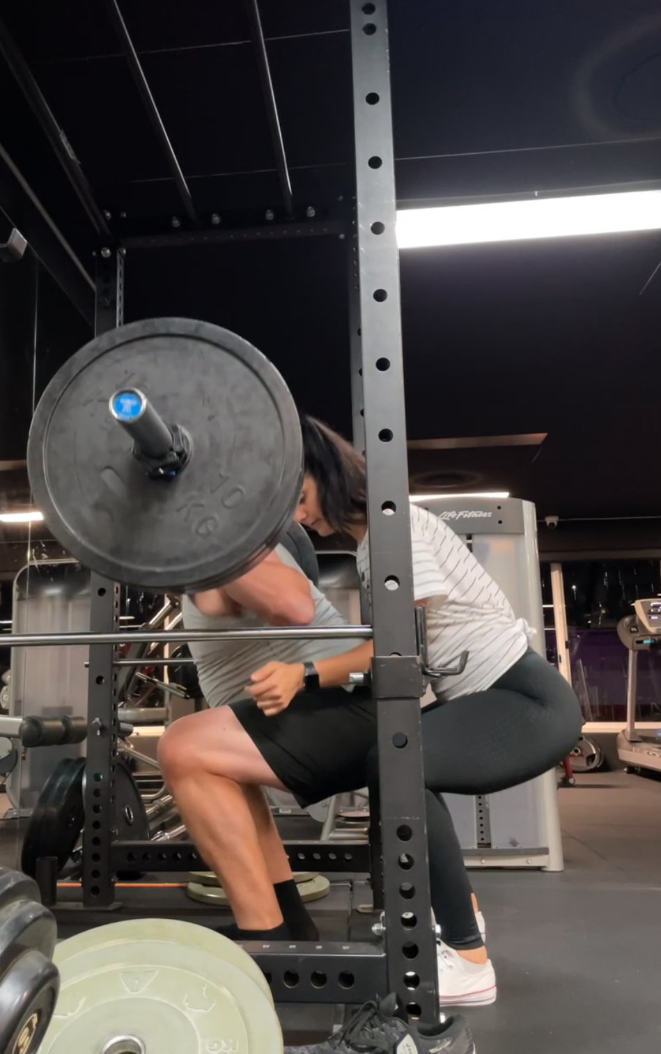 PT session with a client