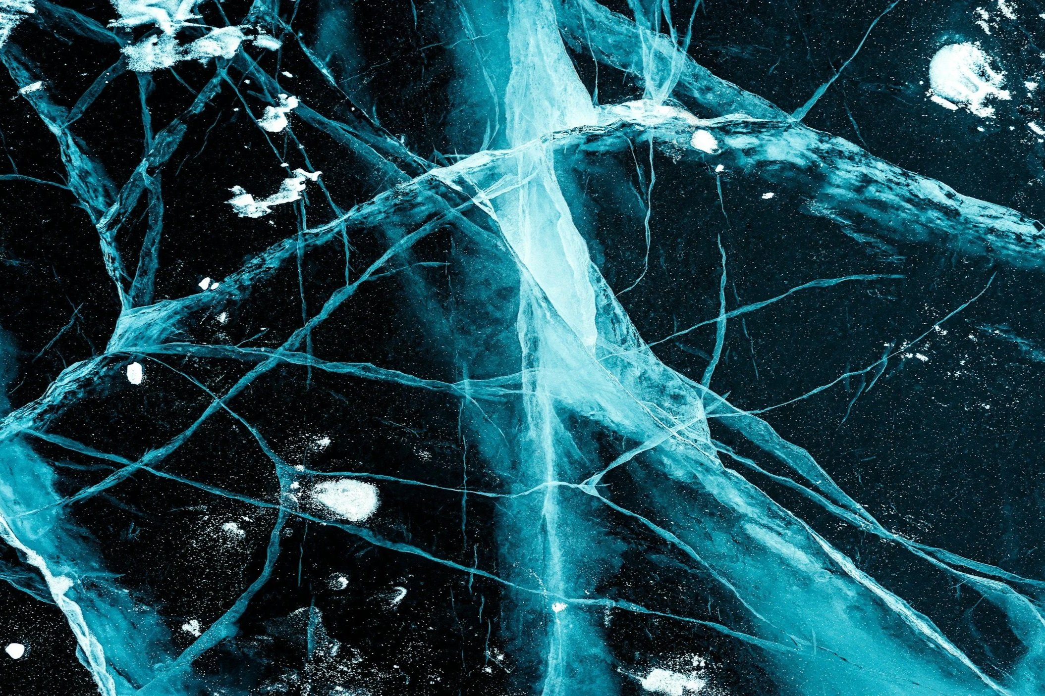 Black and blue picture of nerves