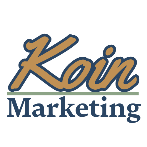 Kain Marketing logo with stylized text and a horizontal line.