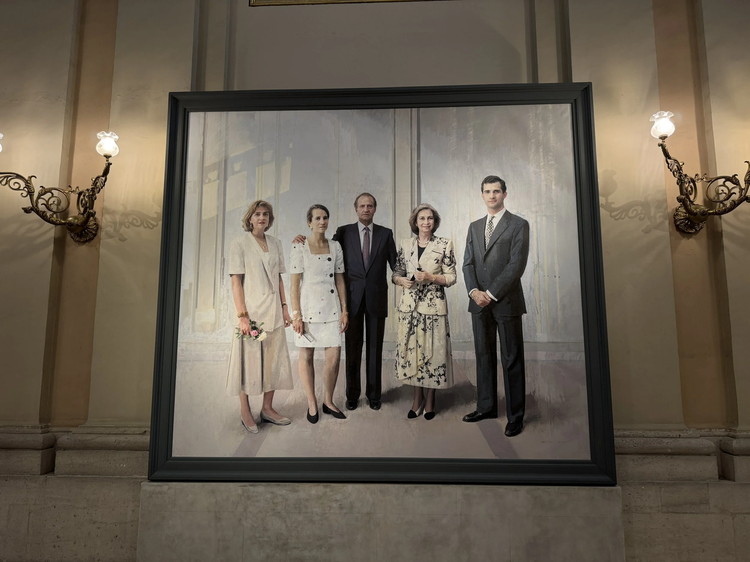  Painting of King Juan Carlos I’s Family 