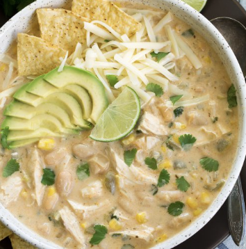 white chicken chili