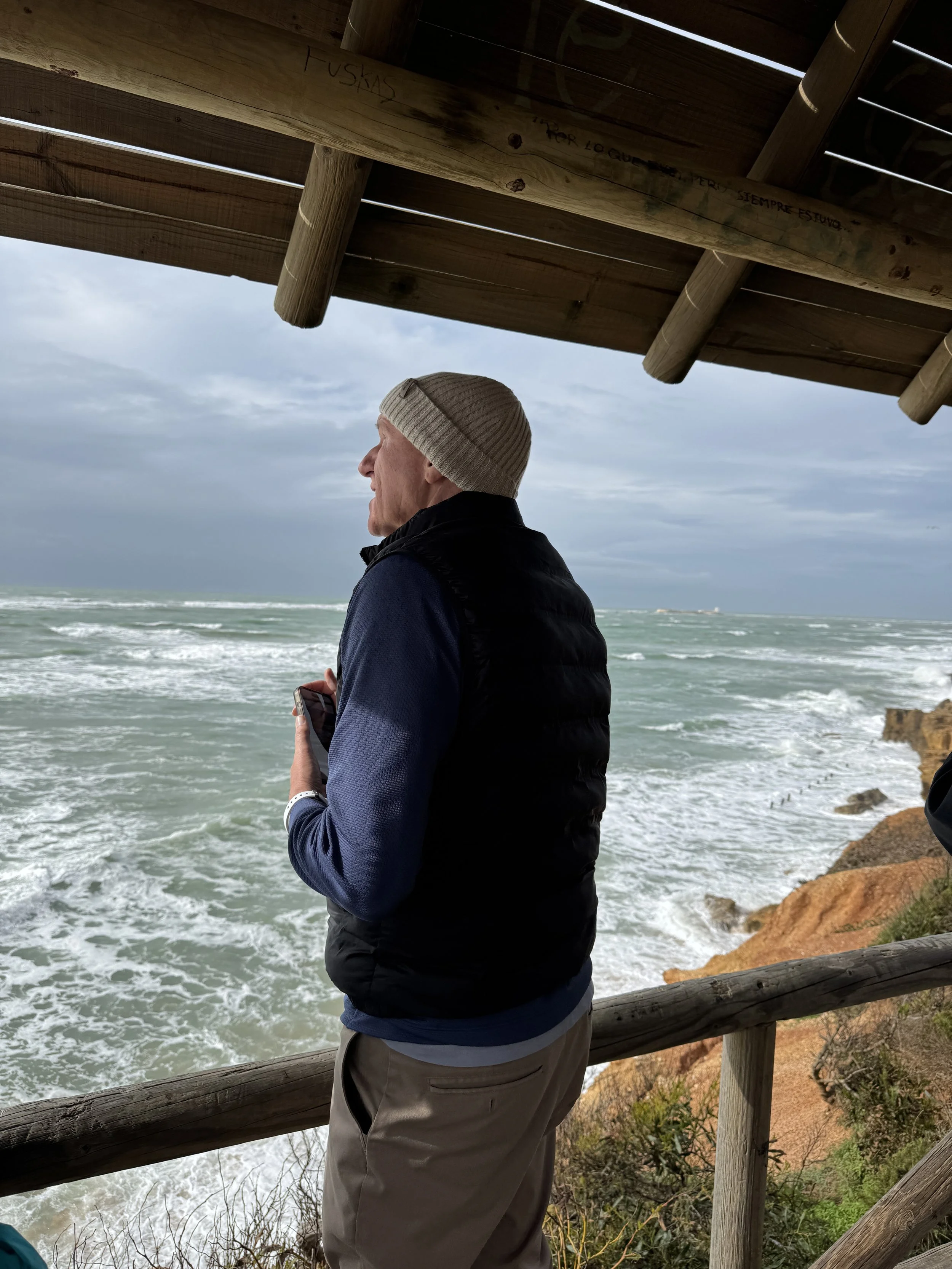 look out on the walk