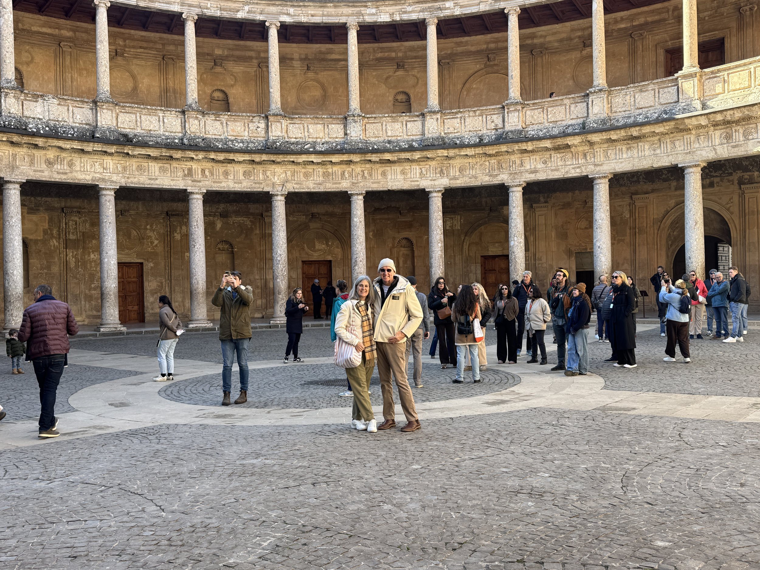 We could not get into the Alahmbra but we walked around for hours on the free parts