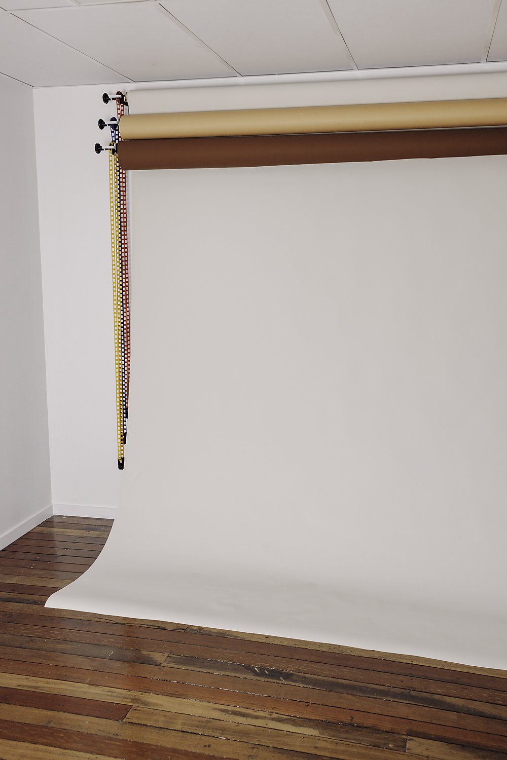 Paper backdrops in a Sunshine Coast photo studio