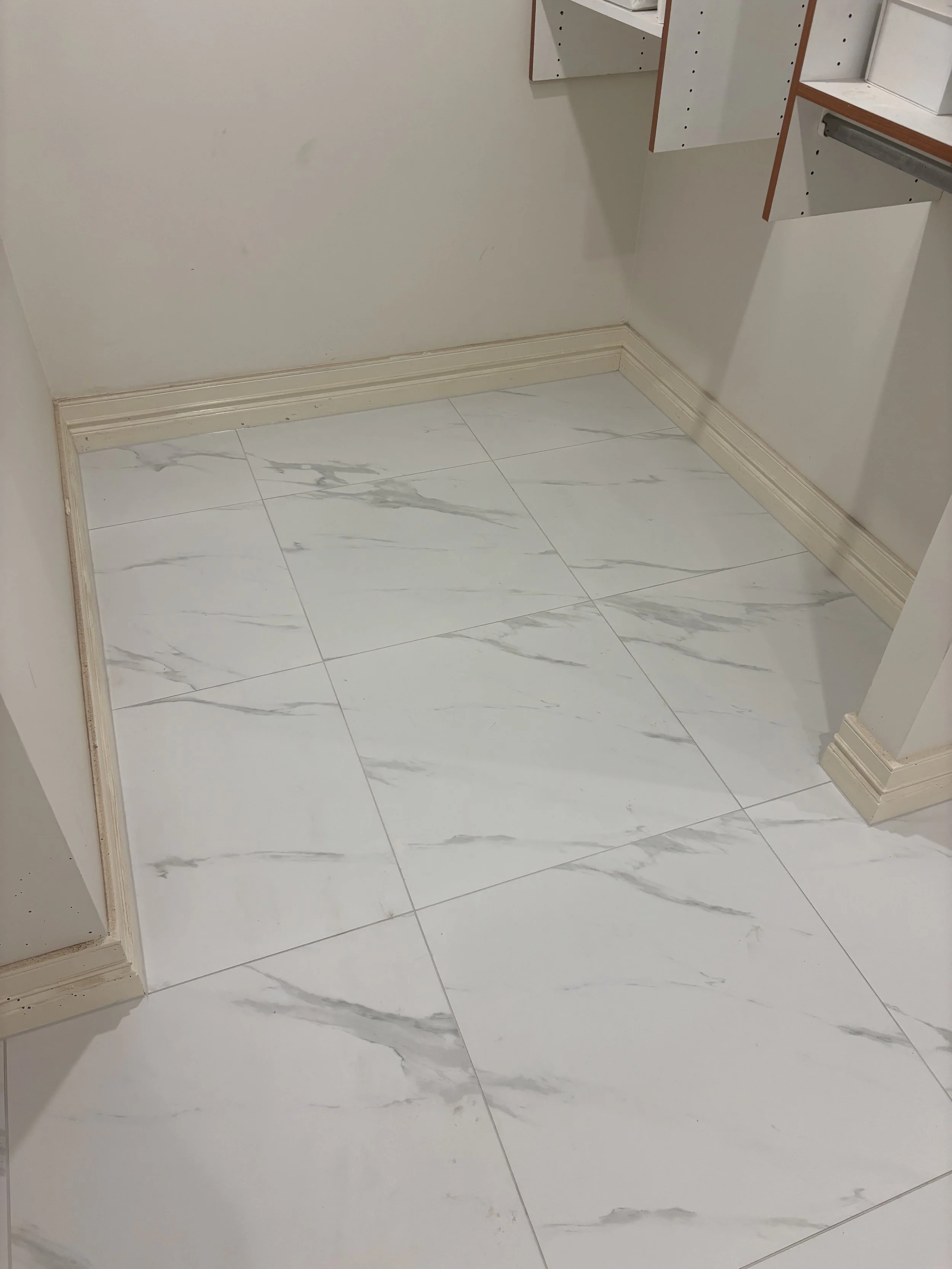 Bedroom floor tiling | Petrie Terrace