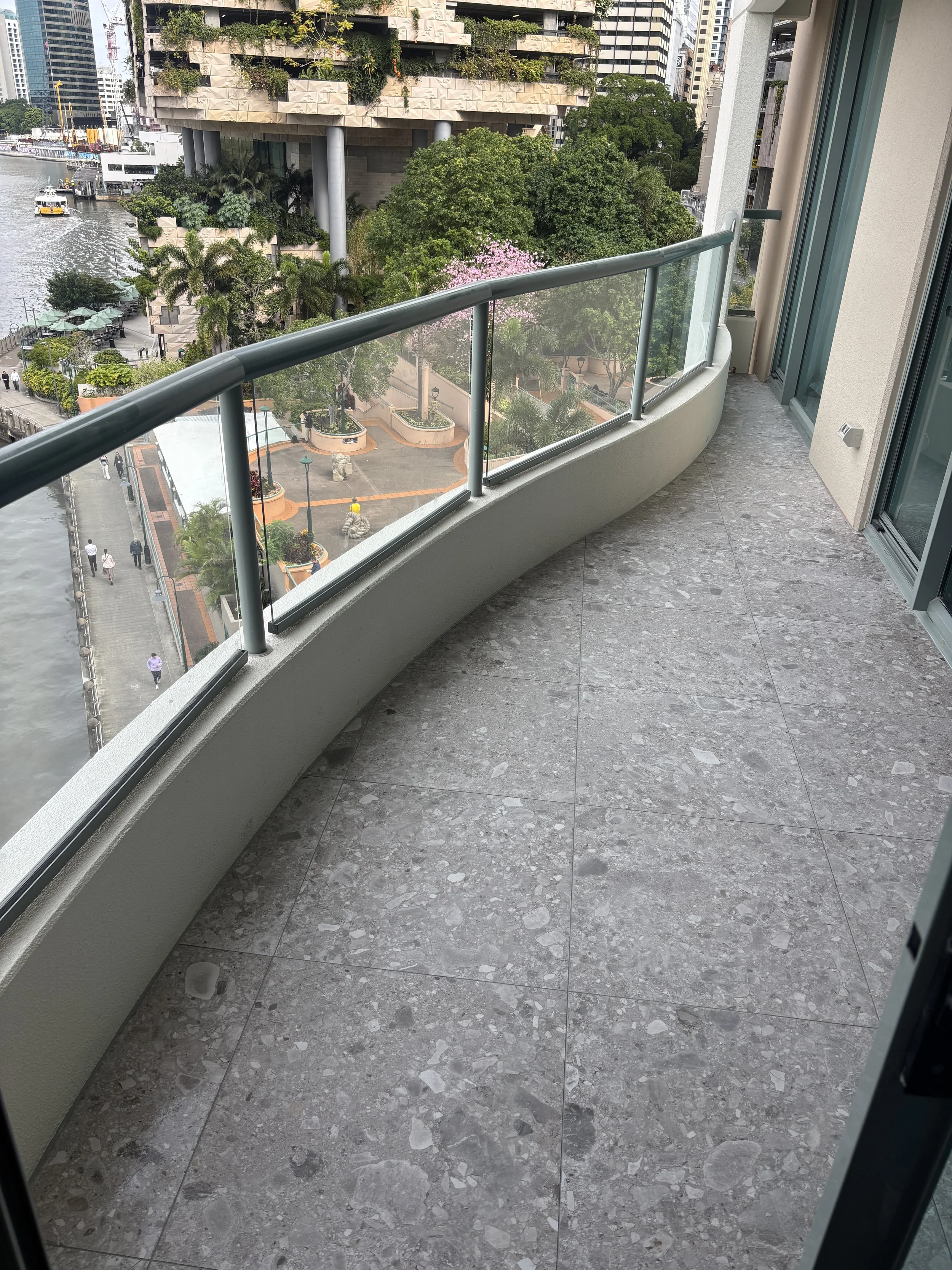 Balcony tiling | Brisbane CBD