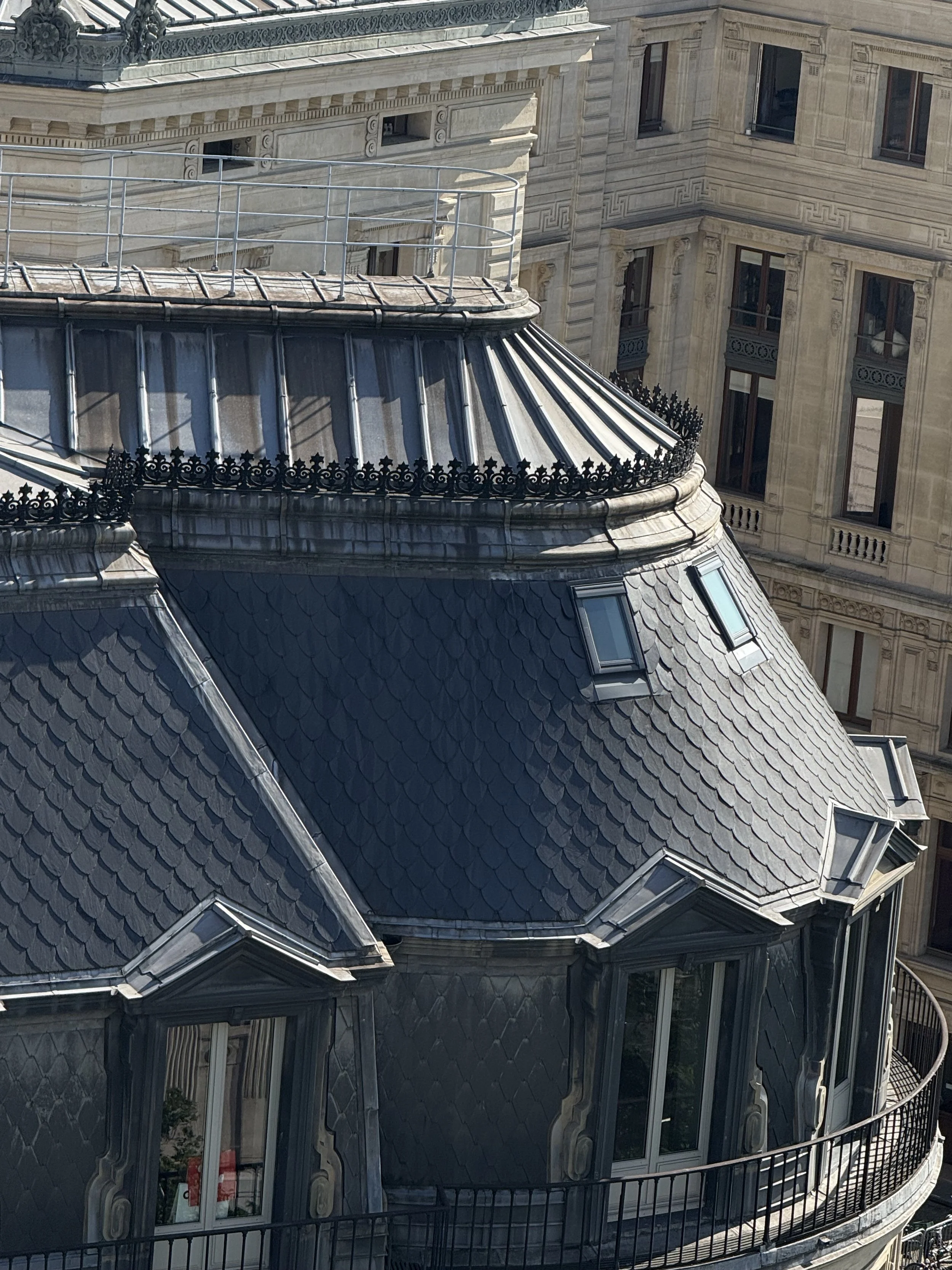 scalloped slate roof