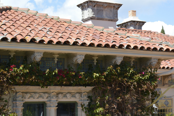 Historic Landmark Spotlight: Clay Tile Roof at Hearst Castle, San Simeon, CA