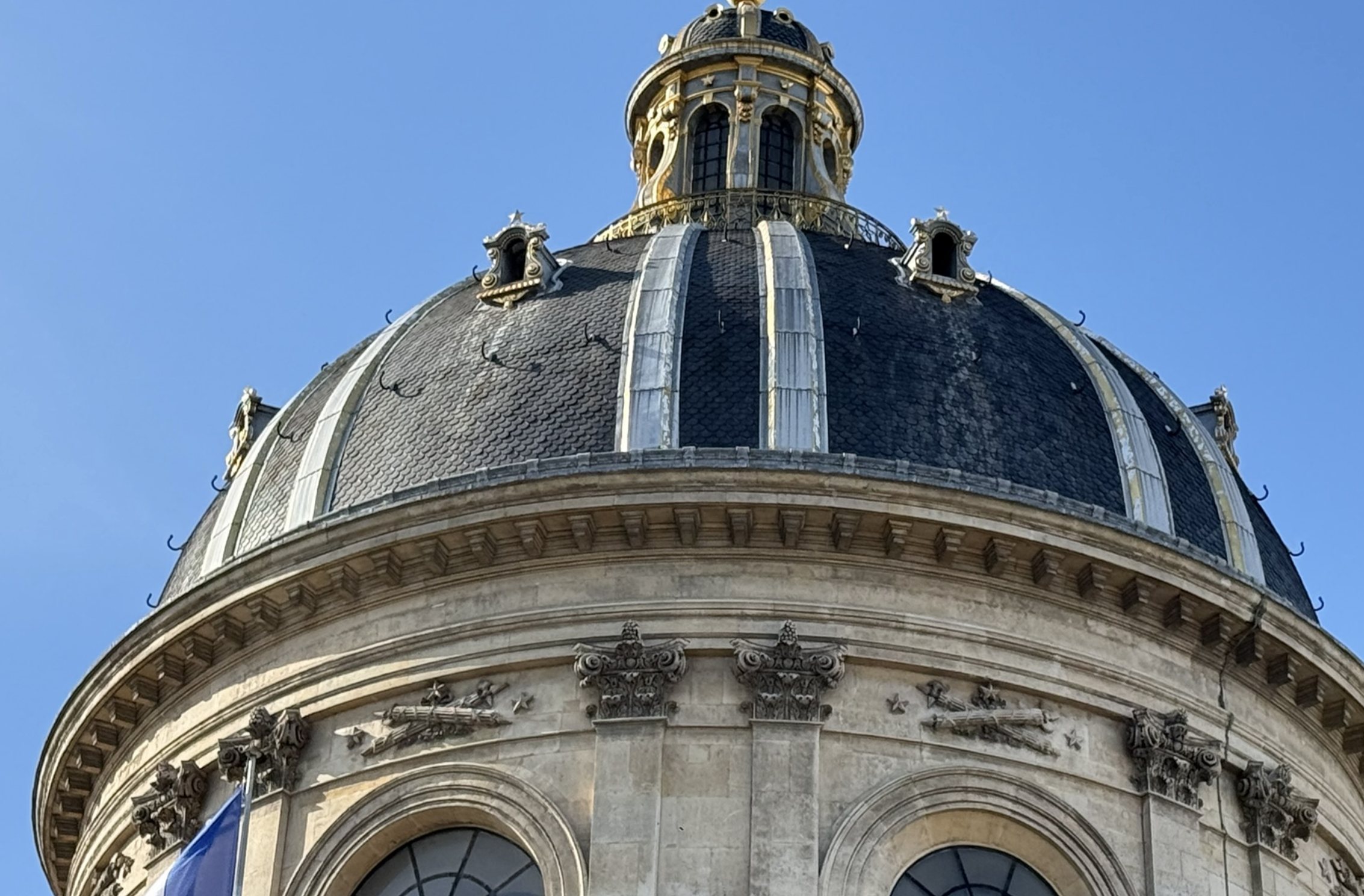 Looking Up In Paris    ` 