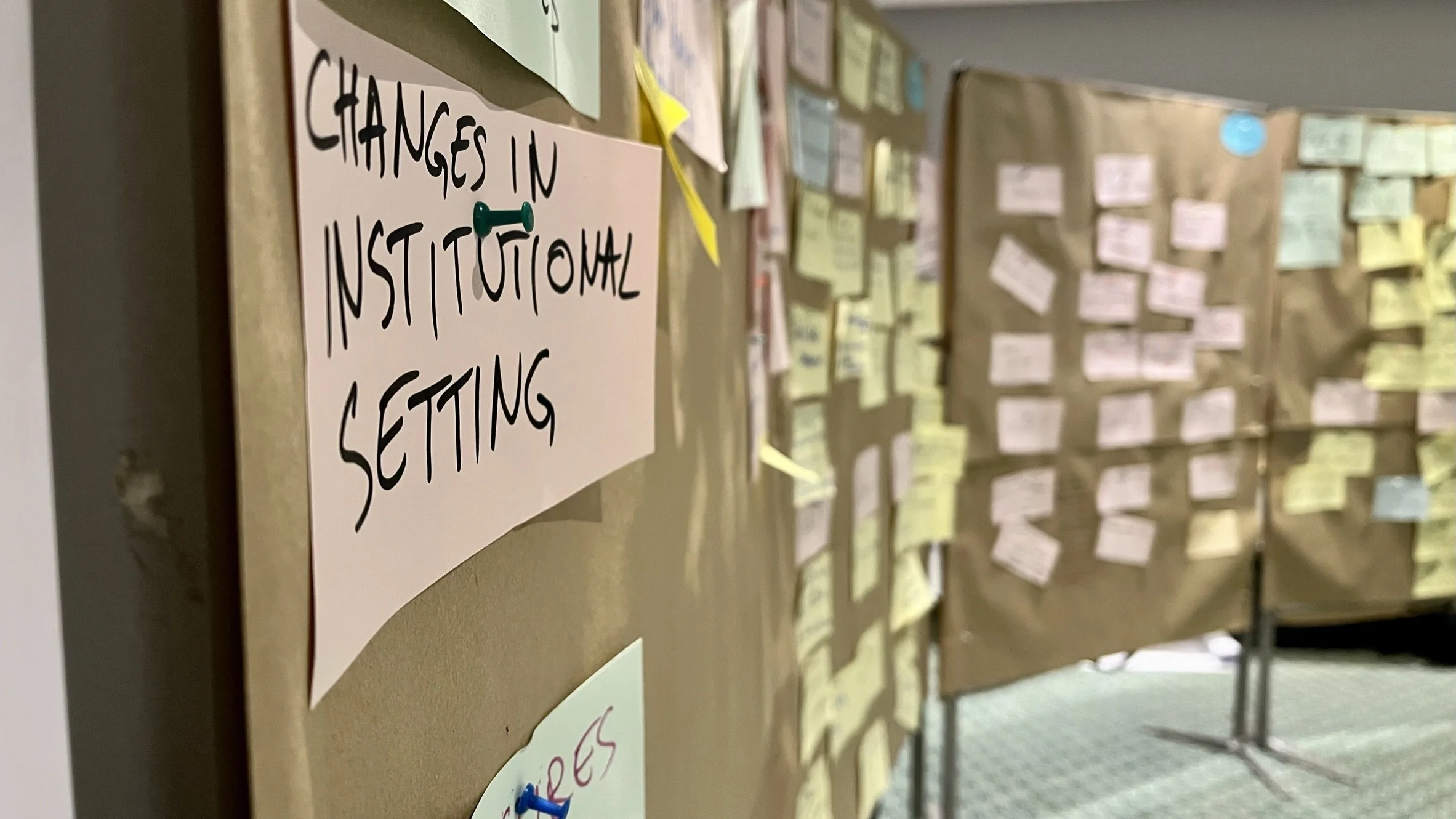 Results, results results - after an intense strategy workshop.