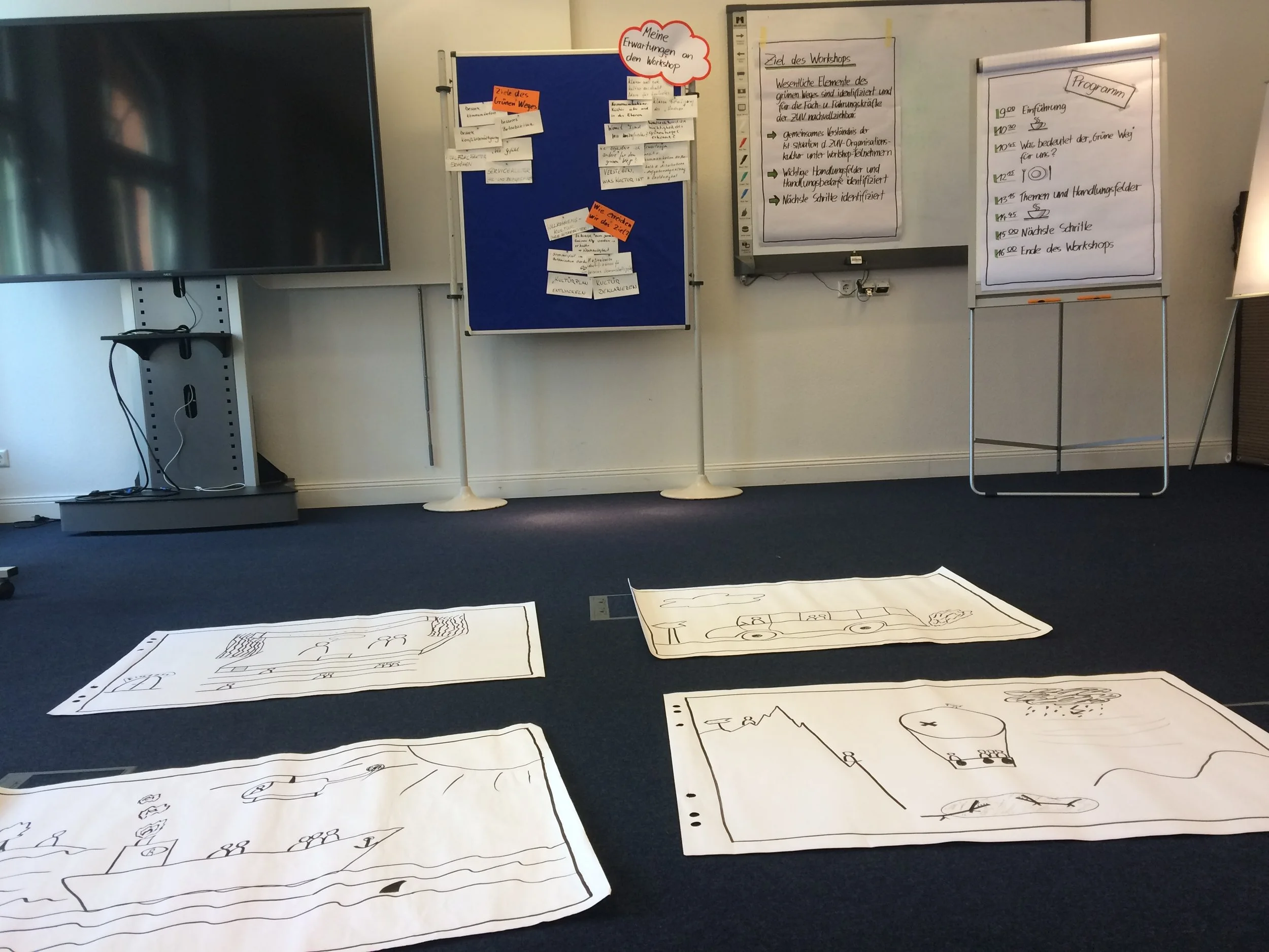 I like to work with so-called "analogue" methods: When we don't use words (too much) and rather co-create drawings or build with LEGO® bricks to raise difficult topics or when a strong alignment is key.