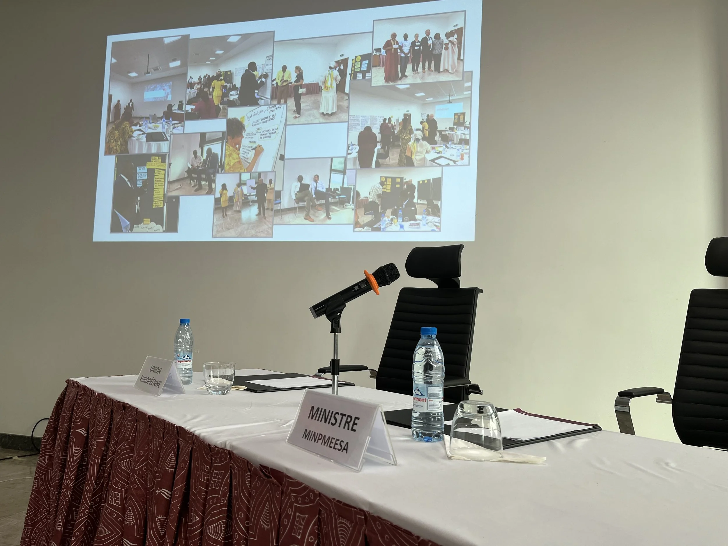 Yes, I have also had several Ministers in my workshops. After this particular session, we also had lunch together.