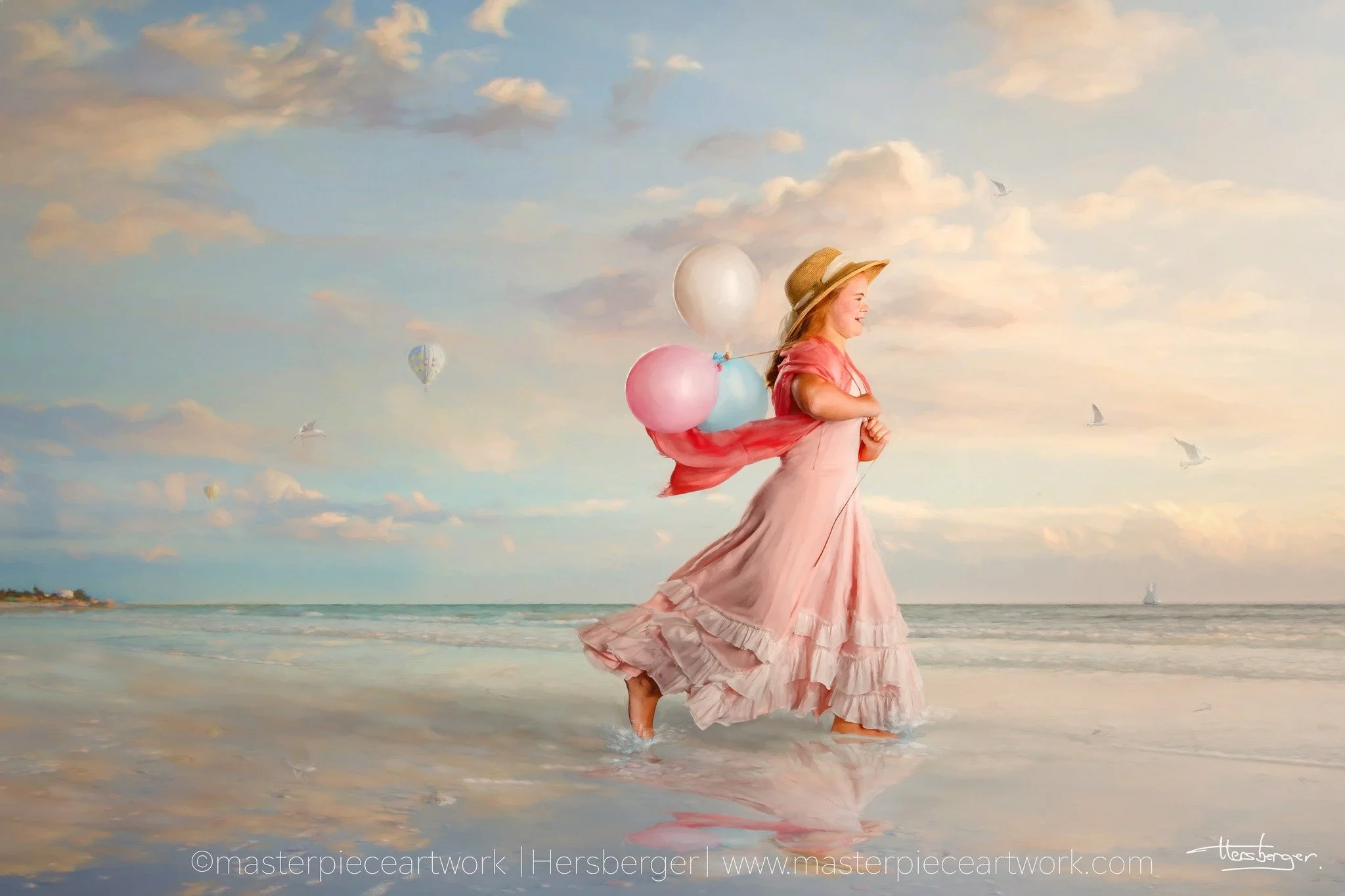 Down syndrome baby girl