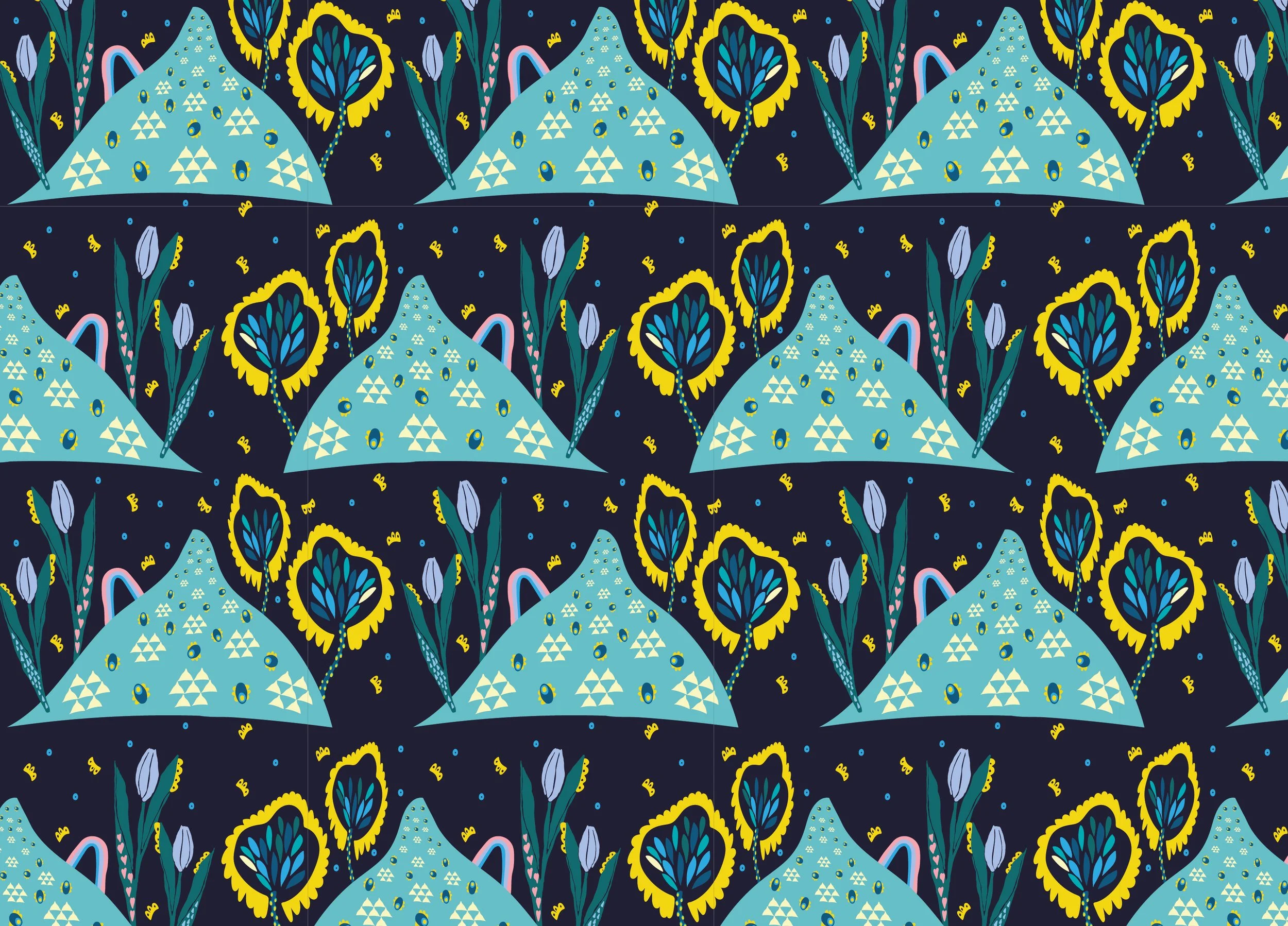 Midnight on the Springtime Hill