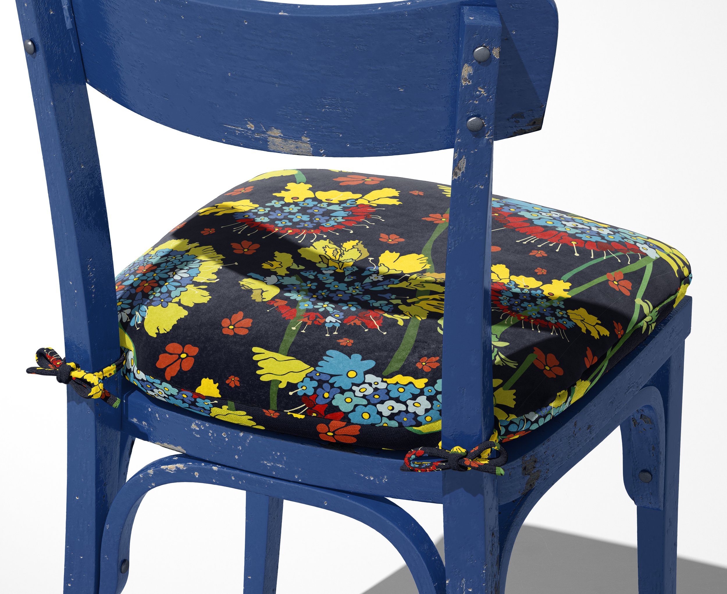 Electric Garden Cushion