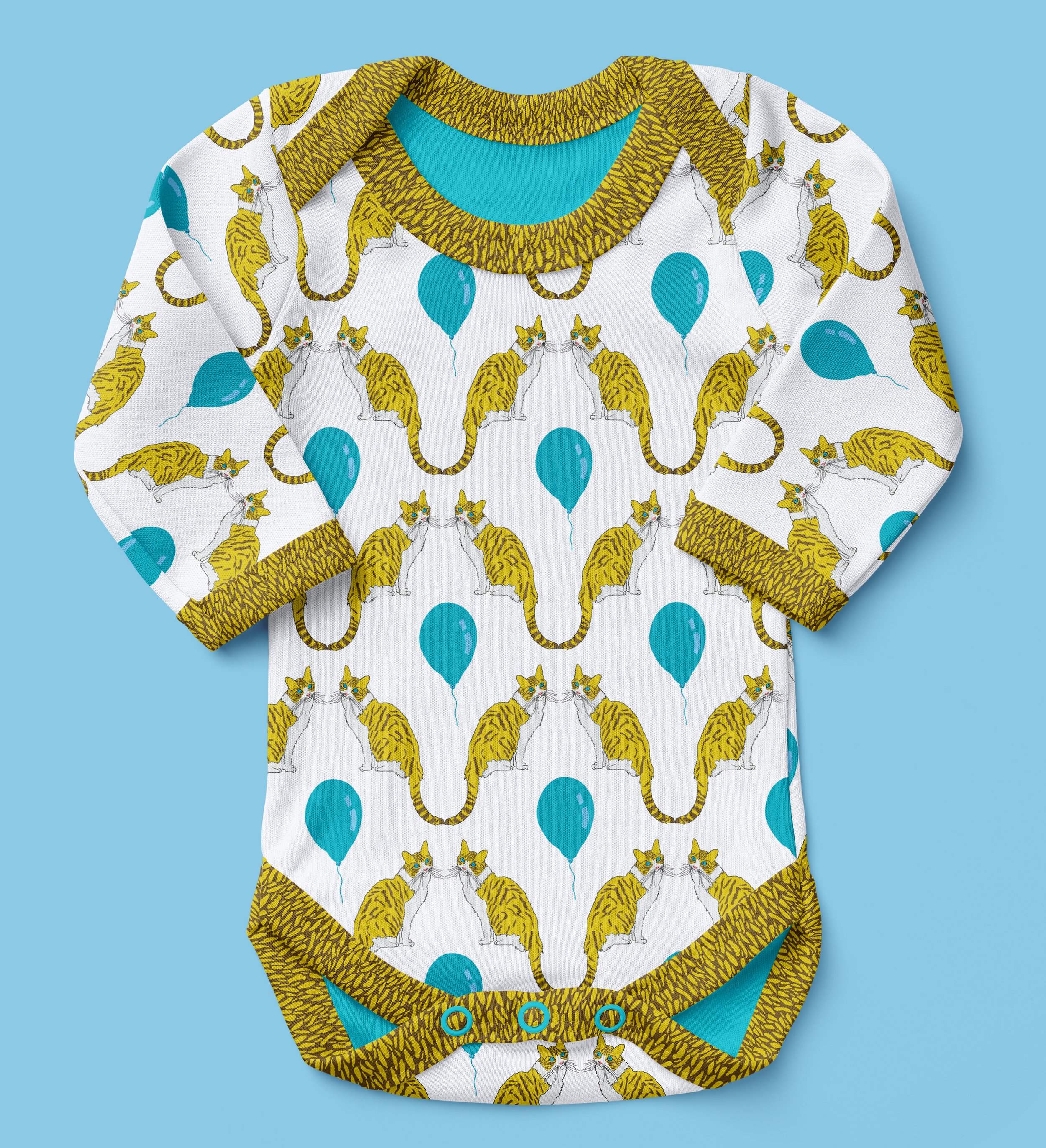 A Purrfect Celebration Baby Bodysuit