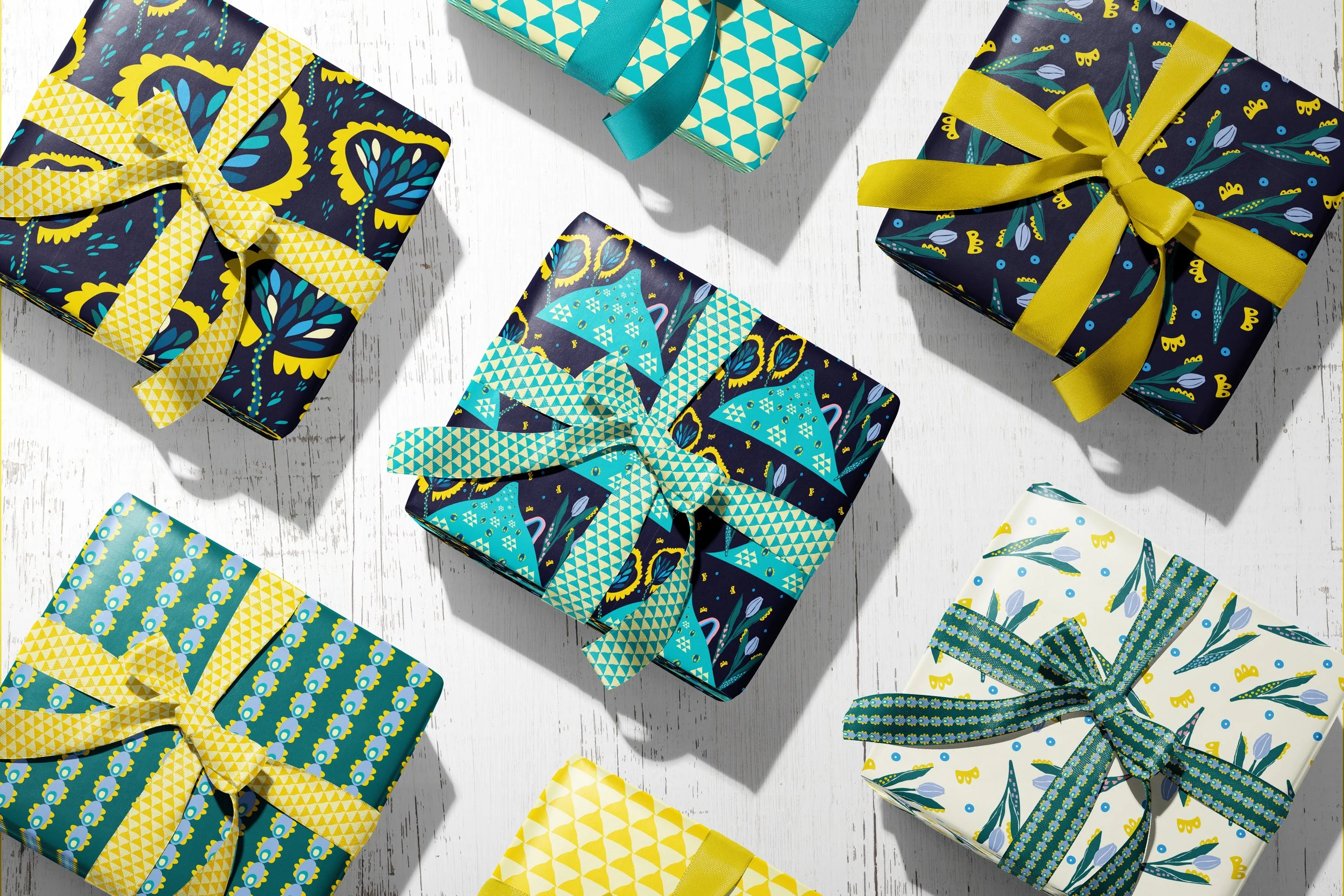 Springtime on Midnight Hill Gift Wrap